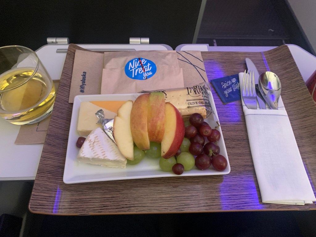 Neil Scrivener reviews an Alaska Airlines from Seattle to Ontario, on the Boeing 737 Max 9 in First Class