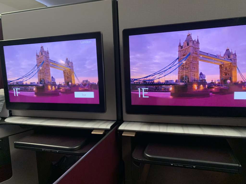 Neil Scrivener reviews Qatar Airways Qsuite from Doha to Heathrow on the Boeing 777-300ER.